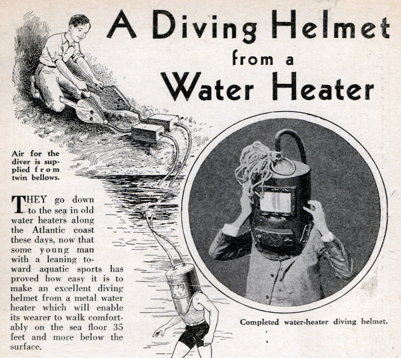Illustration for article titled The Strange and Wonderful History of Diving Suits, From 1715 to Today